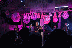 Penampilan Mus Mujiono & Dexter di Ngayogjazz 2019.