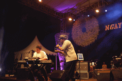 Penampilan Tompi di Ngayogjazz 2019.