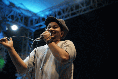 Penampilan Tompi di Ngayogjazz 2019.
